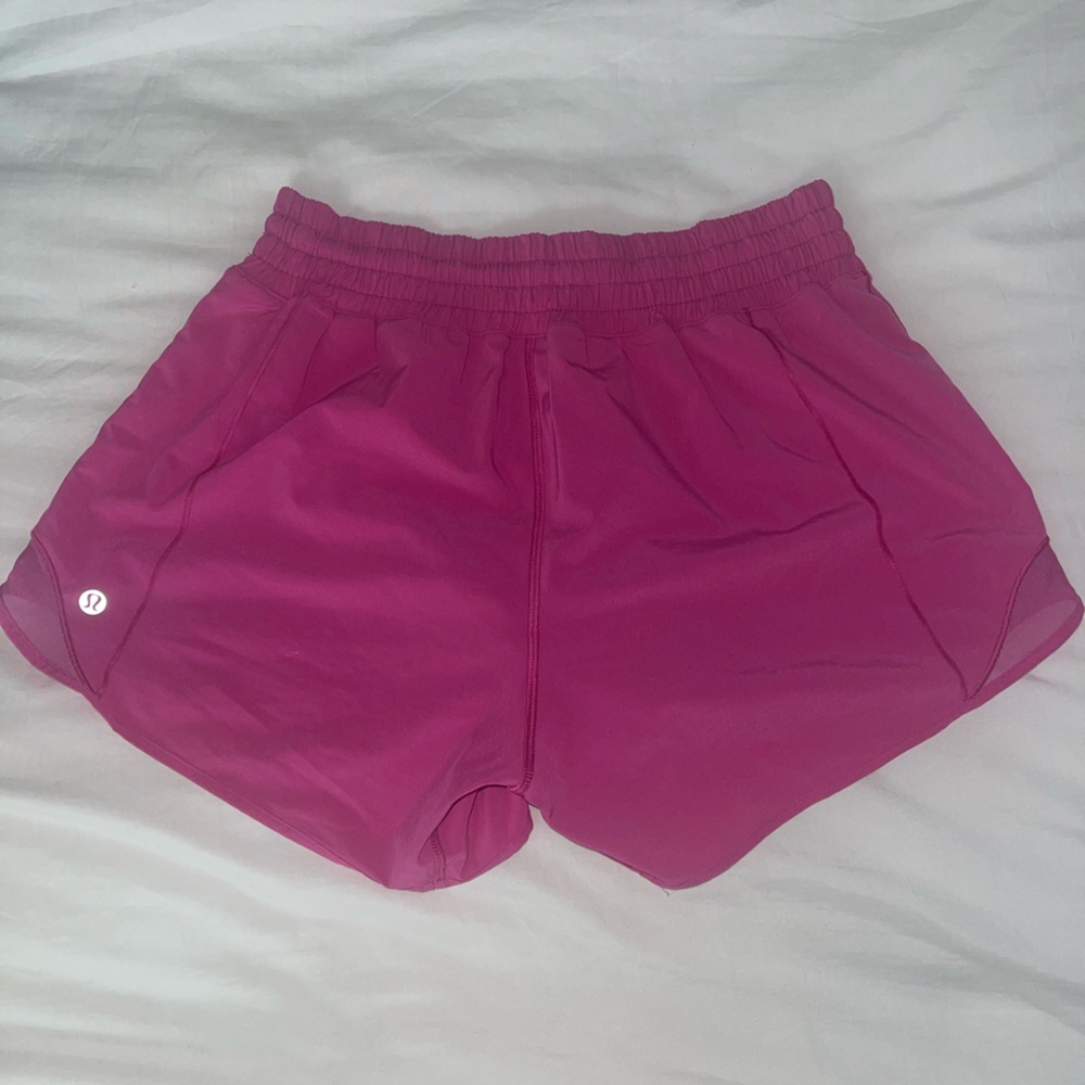 Lululemon Hotty Hot Shorts in Sonic Pink